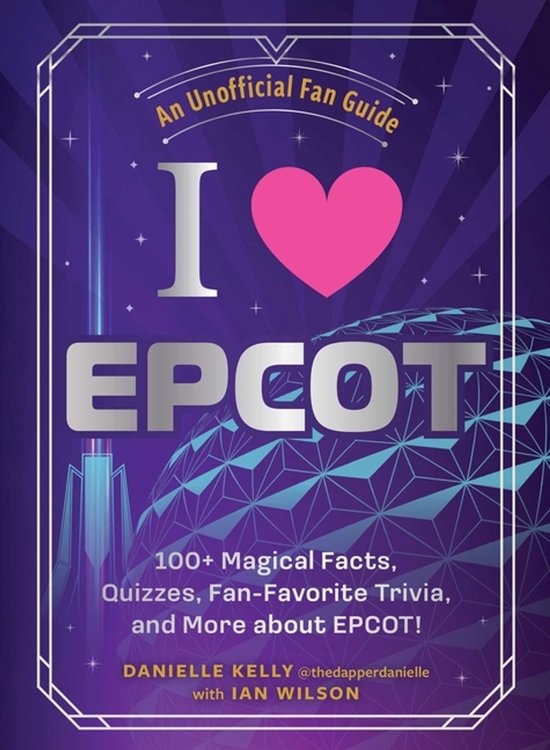 I Love Disney Gift Book Series- I Love EPCOT - cover