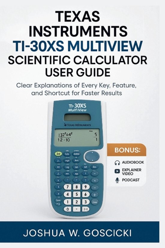 Texas Instruments Ti-30xs Multiview Scientific Calculator Ma ... - cover