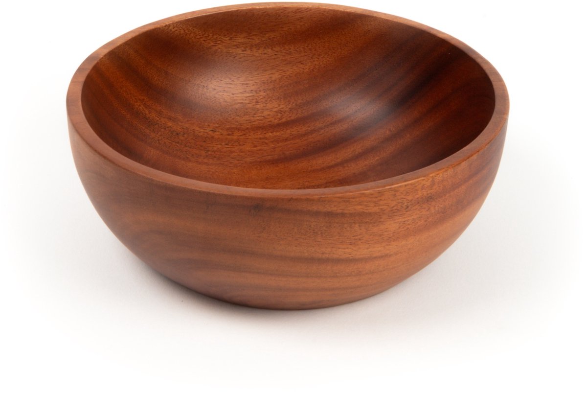 Khaya - houten poke bowl - ramen bowl - kleine slakom - duurzaam - vegan