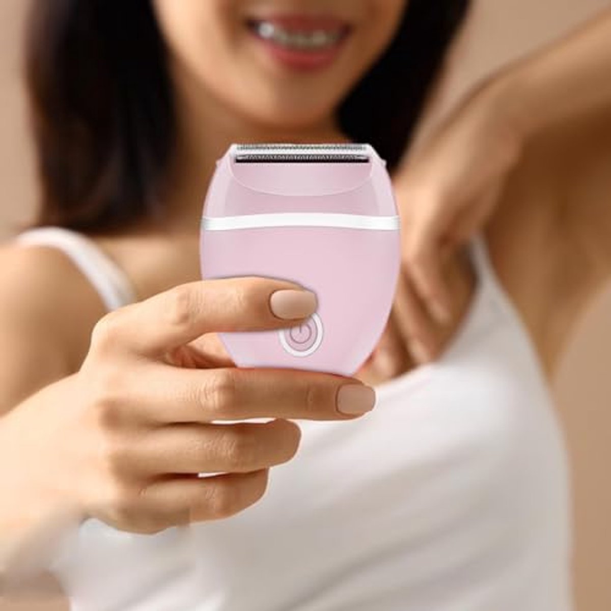 Oplaadbaar Elektrisch Scheerapparaat voor Dames - afbeelding 2