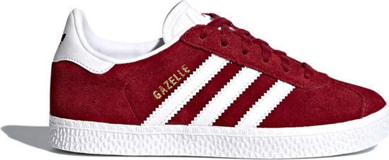adidas Sneakers - Maat 35 - Unisex - bordeauxrood/wit | bol.com