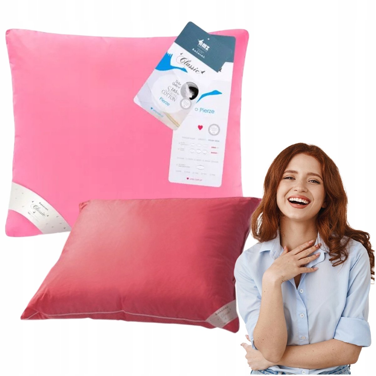 Merkloos slaapkussen 70x80cm - Comfortabel en ademend