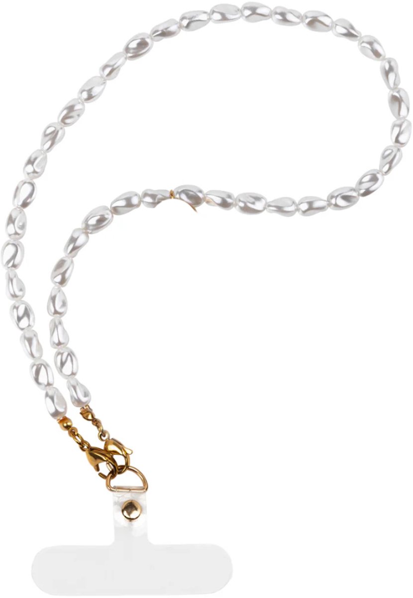 Glinsterende strass-schouderketting, telefoonkoord, lange stijl