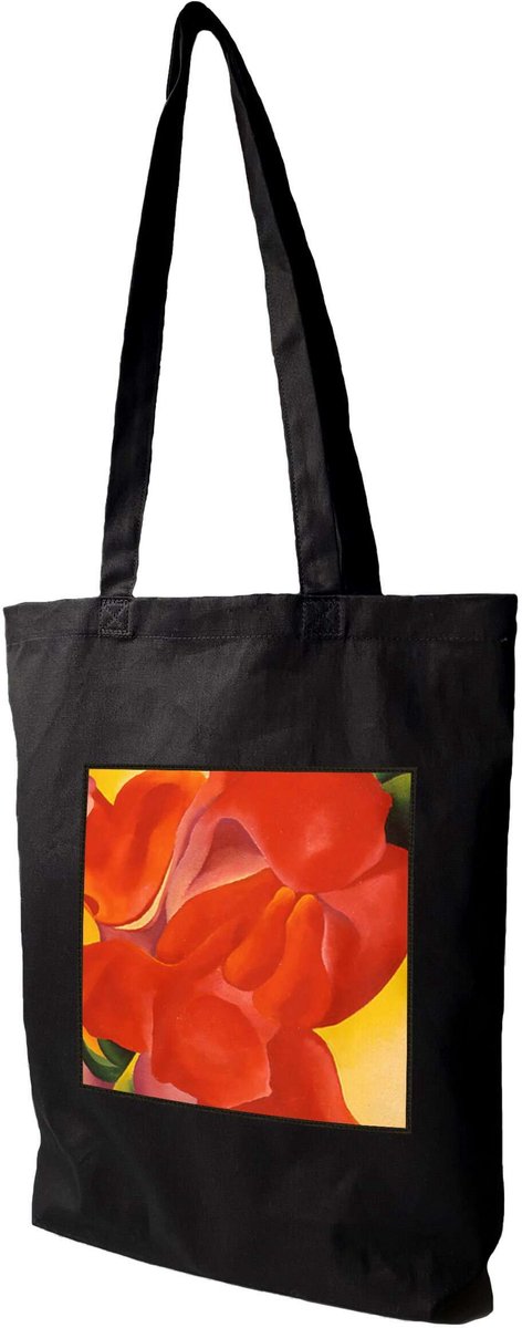 Shopper Tas met Kanna Print Georgia O'Keeffe - Ruim & Stijlvol