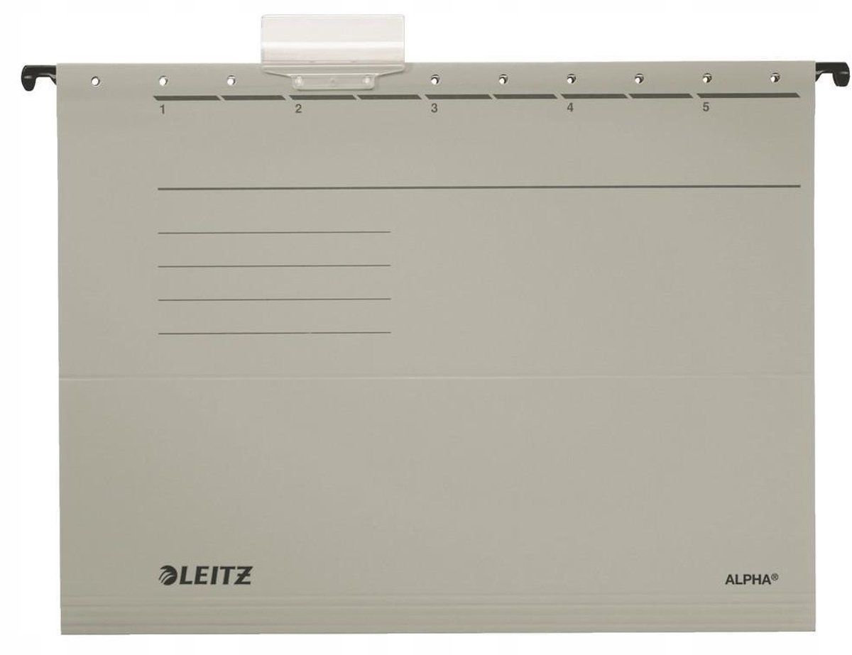 Leitz Alpha Hangmap A4 Grijs - Documentorganizers