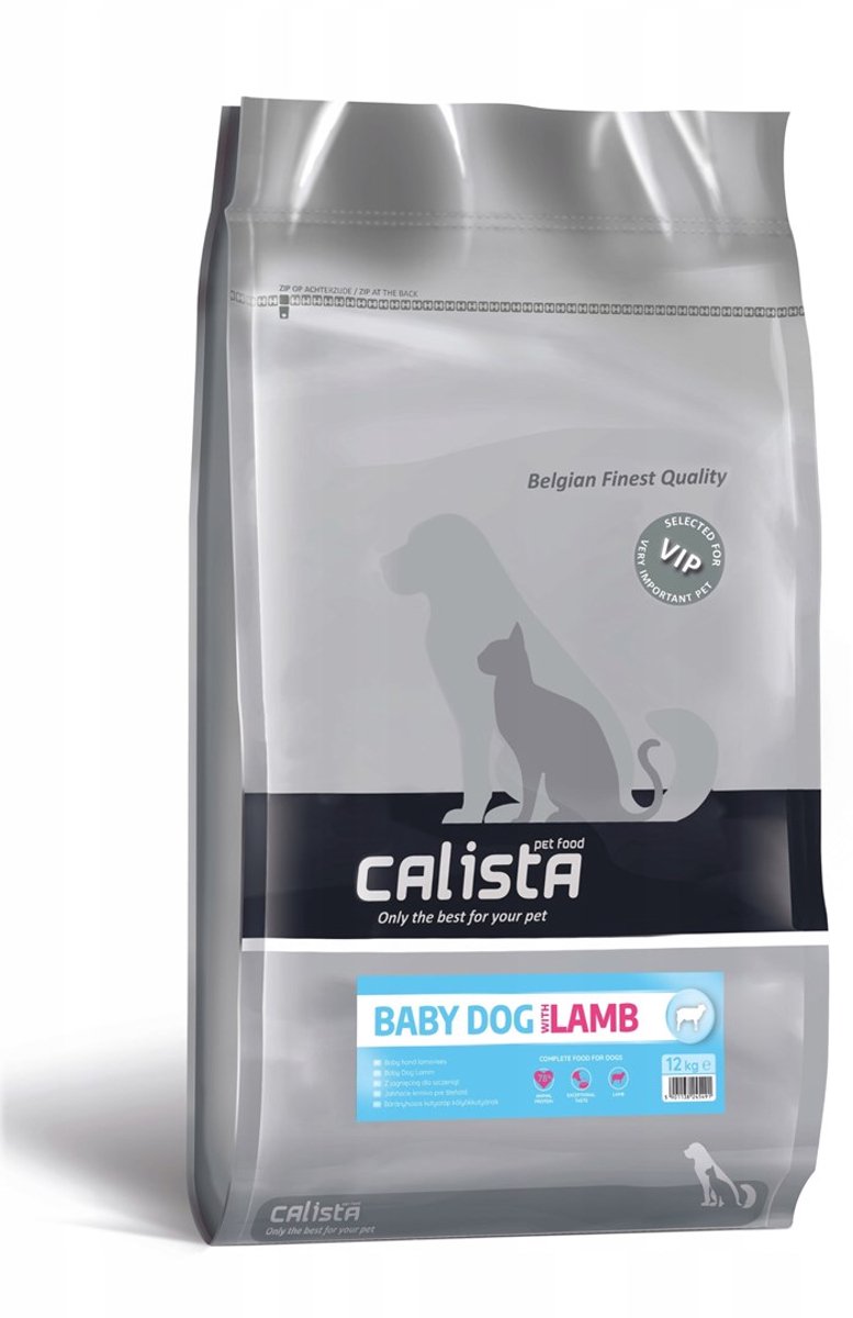 Calista CALISTA - Droogvoer voor Puppies - Lam - Natuurlijk & Volwaardig - Ondersteunt Groei & Spijsvertering - 12 kg