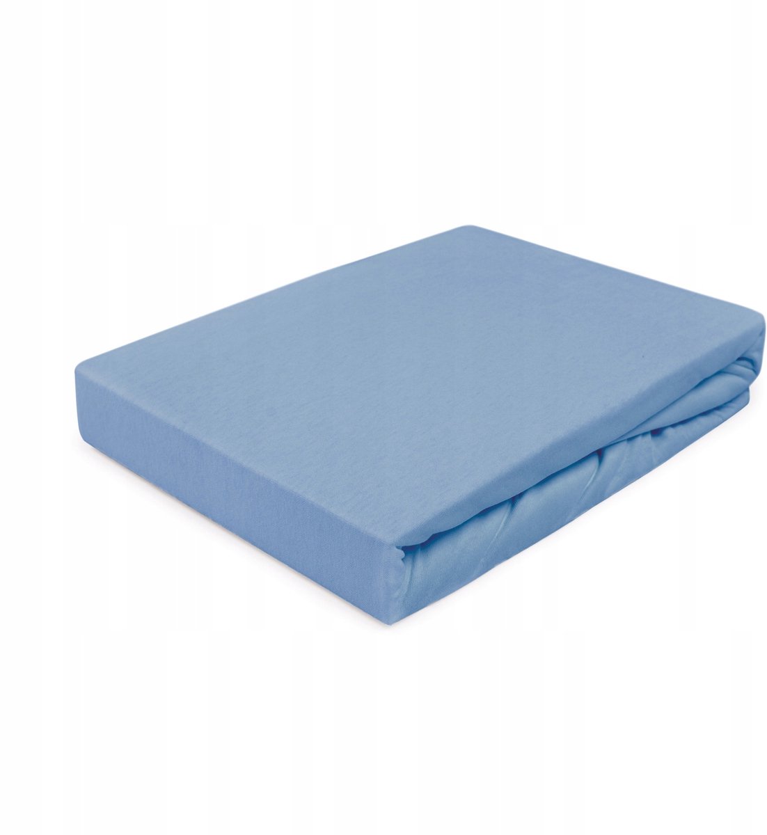 Jersey Hoeslaken met Elastiek 80x160 cm - Lichtblauw