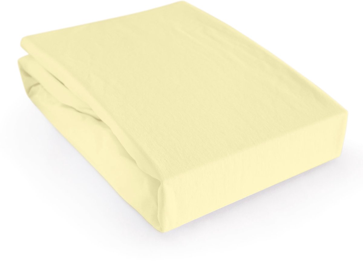 Beschermend hoeslaken 60x120 cm met elastiek - Crème