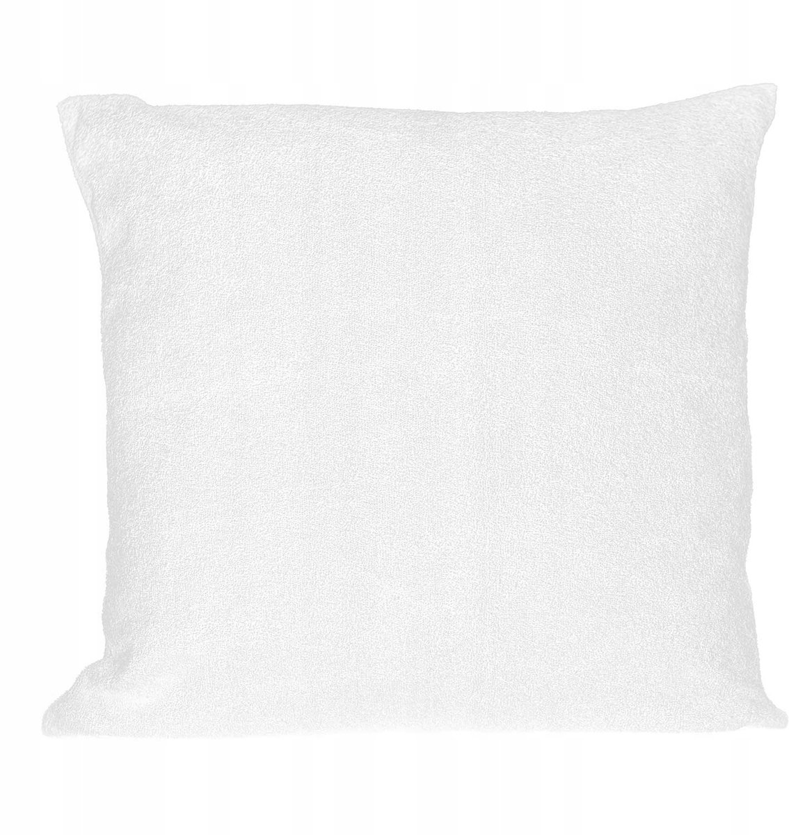 Frotte kussensloop 40x40 cm, wit, 82% katoen
