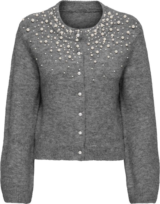ONLY - ONLMIGGIE LS O-NECK PEARL CARDI KNT NOOS Jongens Vest