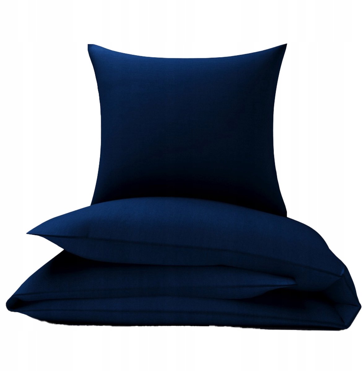 Image of 100% Katoenen Dekbedovertrek 120x180cm met Kussensloop 50x60cm - Navy