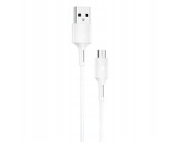 WK Design YouPin USB naar Micro USB Kabel 3A 1m Wit