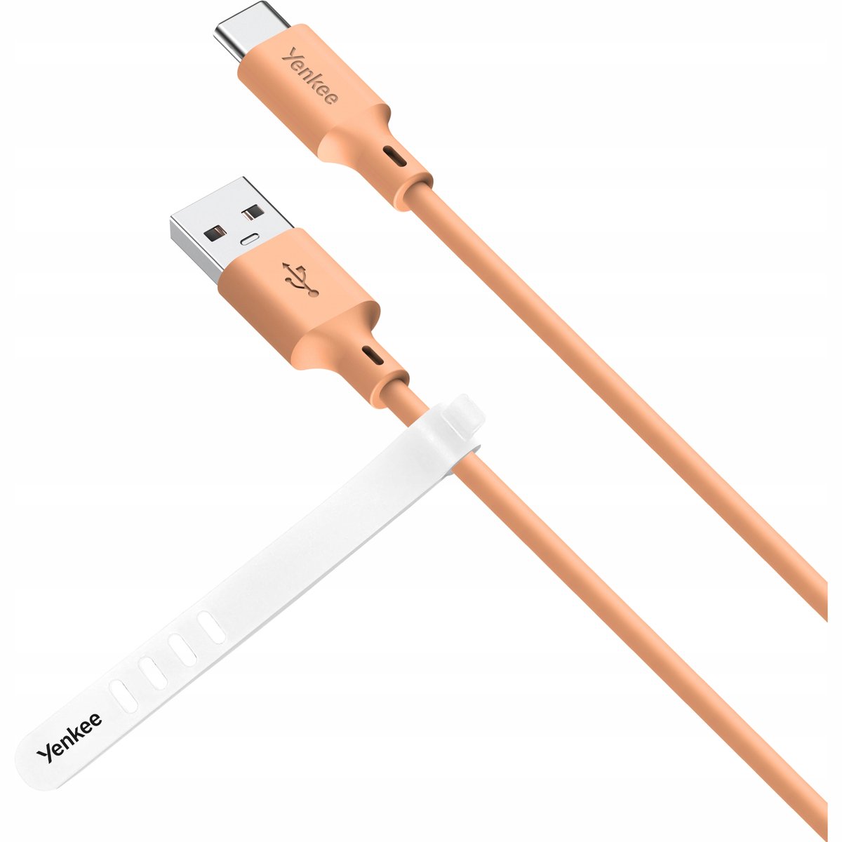 Yenkee YCU 315OE USB-C Laadkabel 1,5m 15W - Oranje