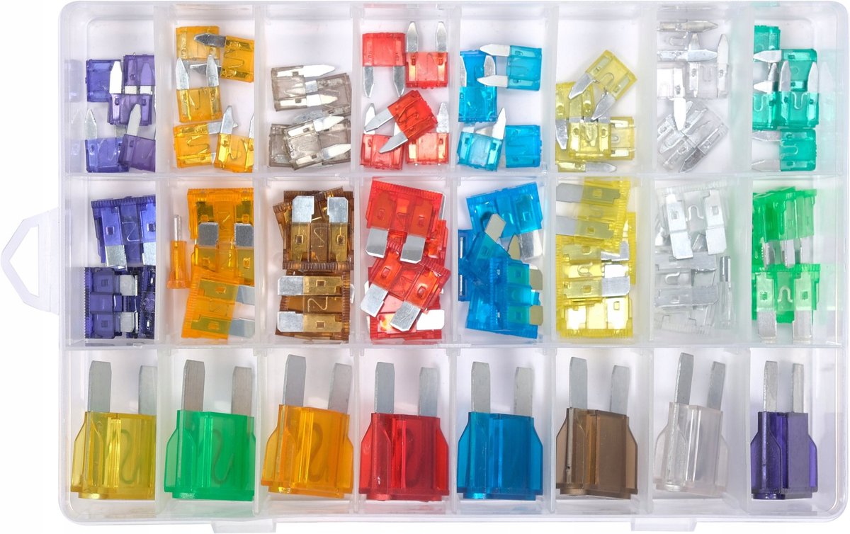 Yato YT-83147 Set van 88 Zekeringen (Mini, Standaard, Maxi)
