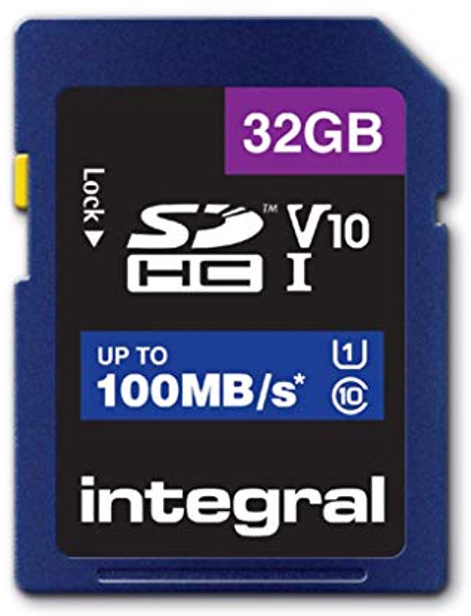 32 GB SD-kaart Hoge Snelheid Geheugen Tot 100 MB/S - Ideaal Voor Digitale Camera's en Video
