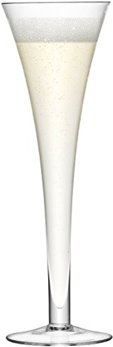 Holle Stam Fluit 200 ml - Set van 2 - Helder Glas