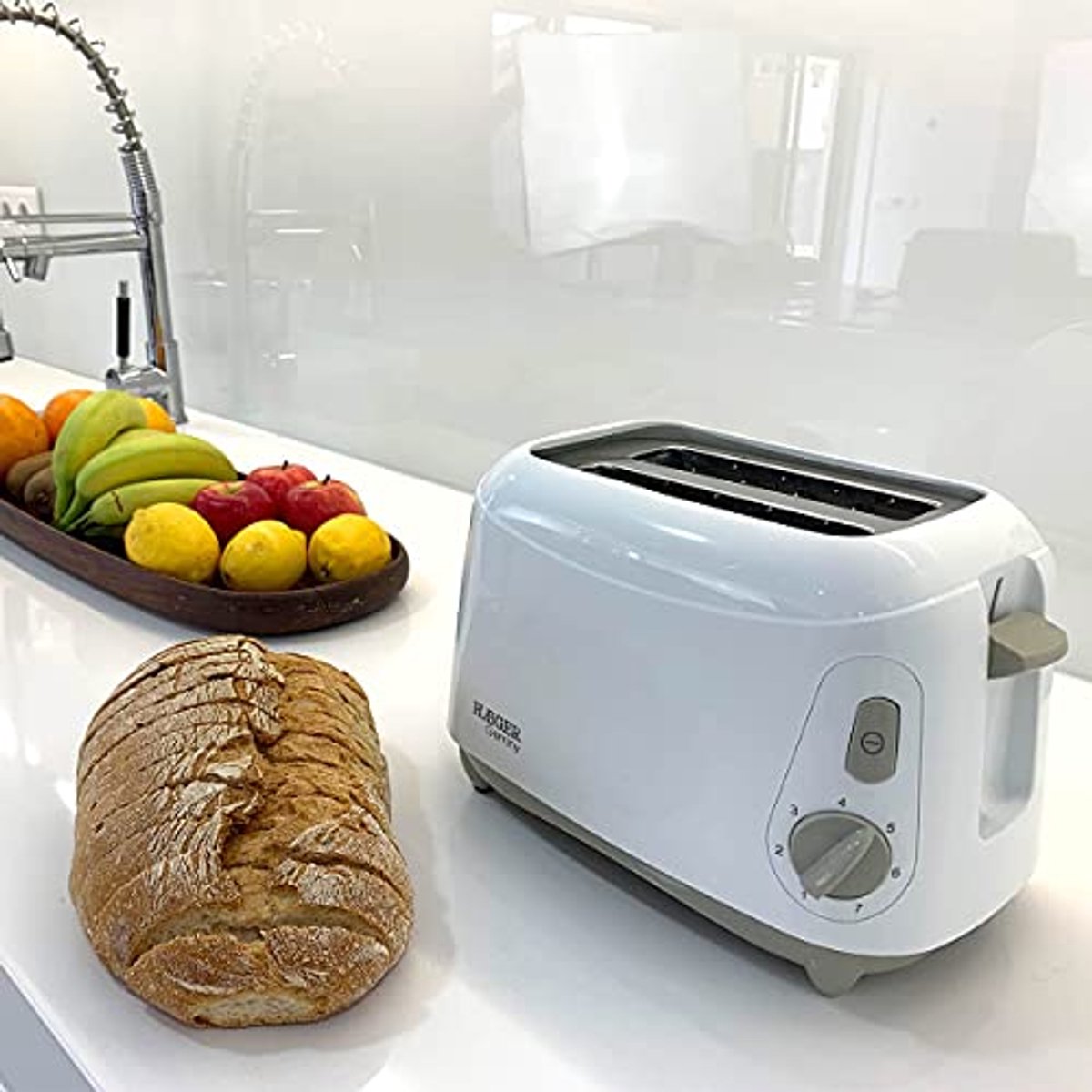 Multifunctionele Toaster met 900 W en 7 Toaststanden - Efficiënt Toasten
