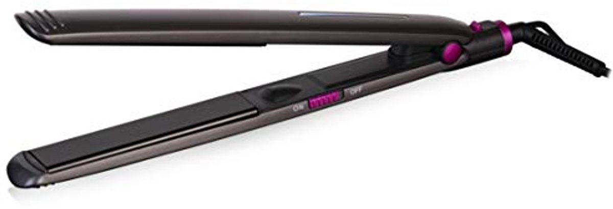 Neon Stijltang voor Slank en Glad Haar - Keramische Platen met Temperatuurregeling