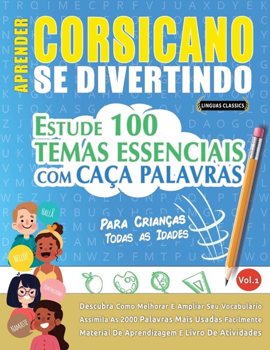Aprender Corsicano Se Divertindo! - Para Crianças - cover