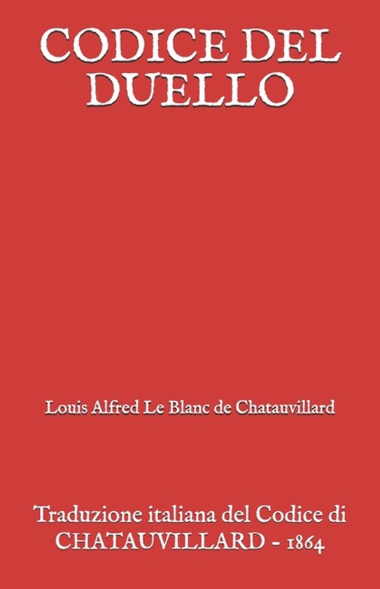 Duello- Codice del Duello - cover