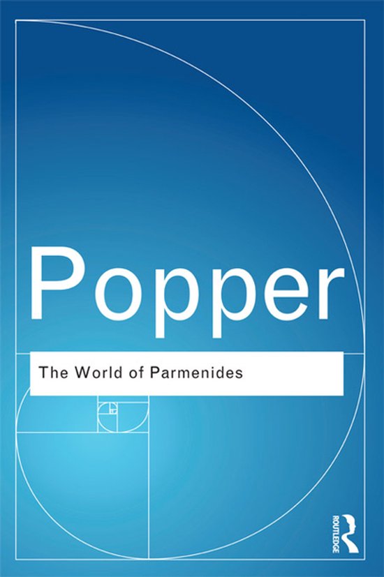 Routledge Classics - The World of Parmenides - cover