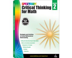 Omslag van Spectrum Critical Thinking for Math, Grade 2