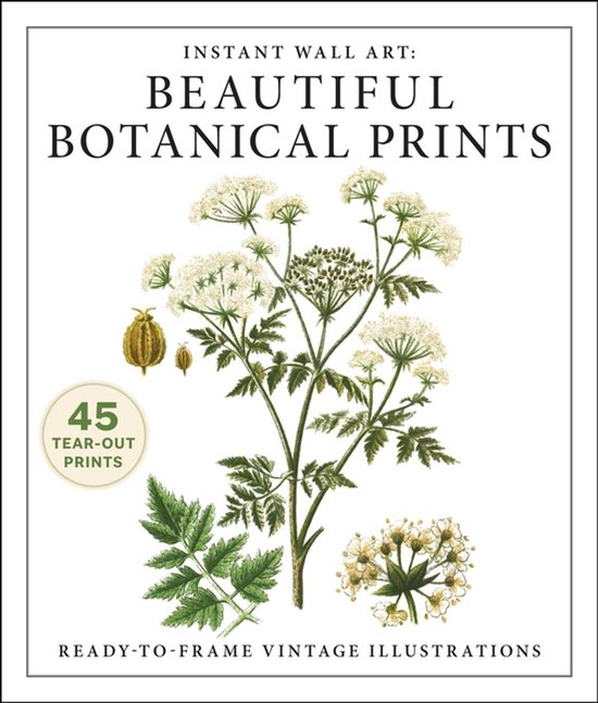 Home Design and Décor Gift Series- Instant Wall Art: Beautiful Botanical Prints