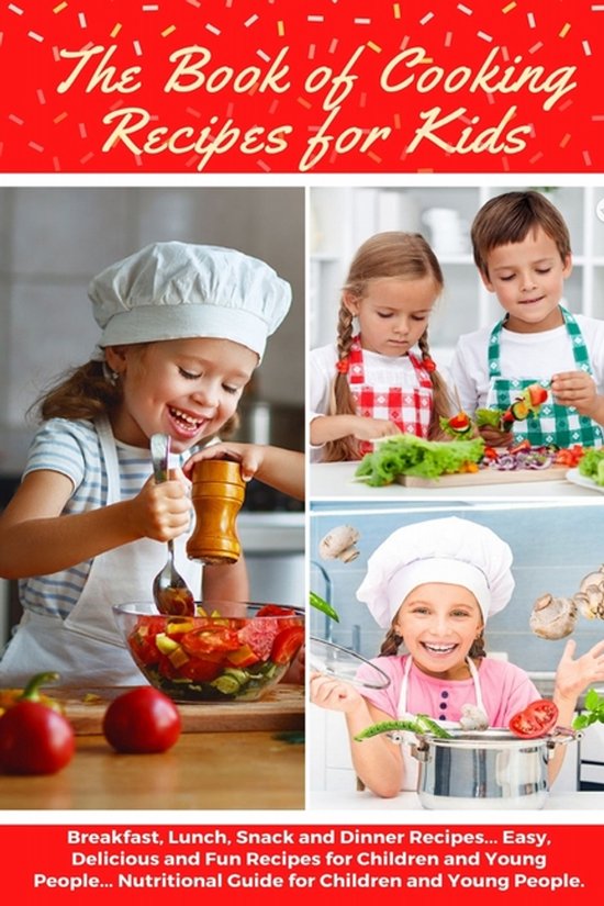The Book of Cooking Recipes for Kids - cover