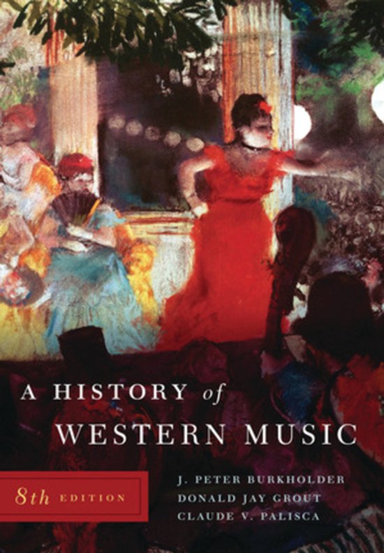 History Of Western Music - cover