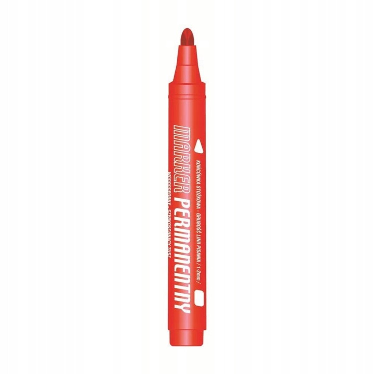 Tetis Permanent Marker Rood - Voor diverse ondergronden