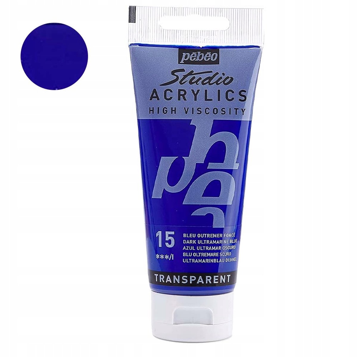 Pebeo Studio Acrylverf 100ml - Donker Ultramarijn Blauw