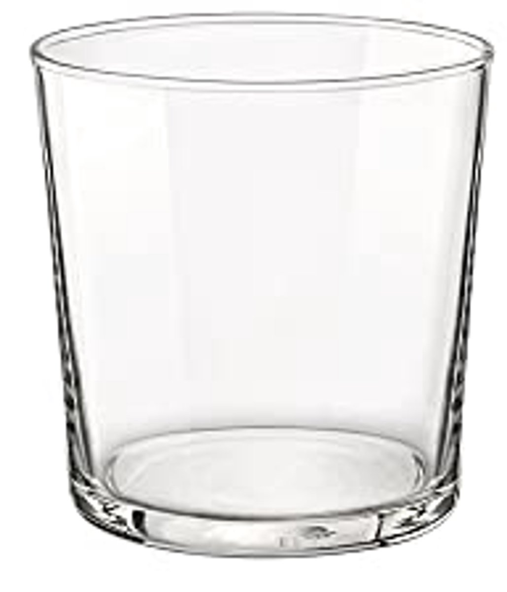 Glazen Mand Set van 3 - Waterglazen voor Thuis en Horeca
