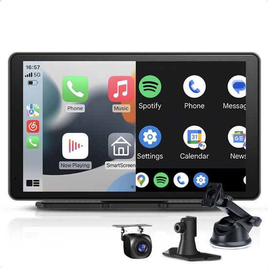 CarMe 7 Inch CarPlay Scherm Draadlo...