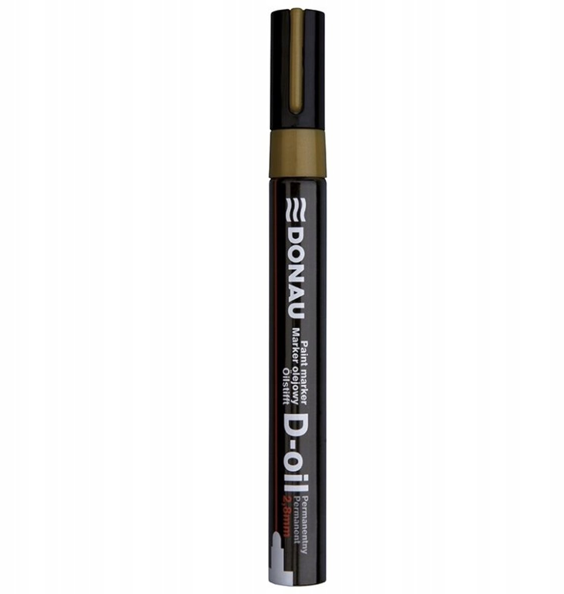 Donau D-Oil Olie Marker Goud Permanent Sneldrogend 2,8 mm
