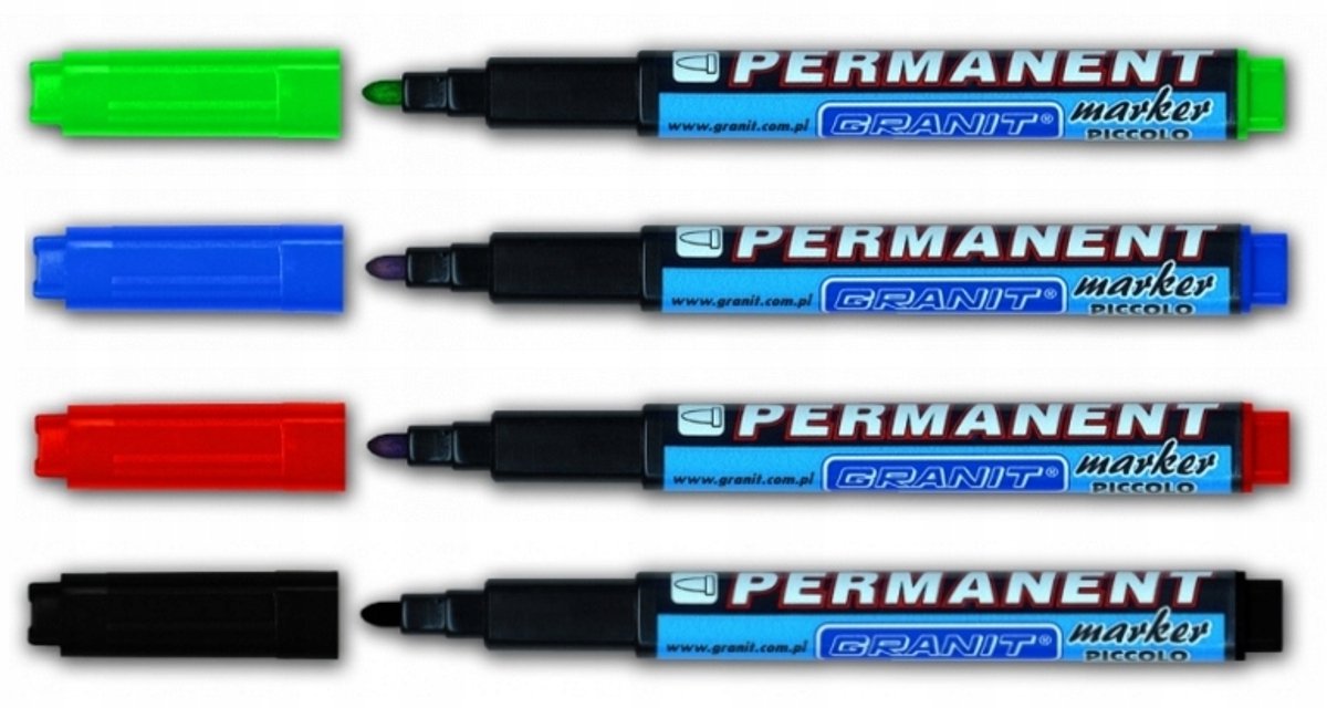 Granit M810 Piccolo waterdichte marker - blauw