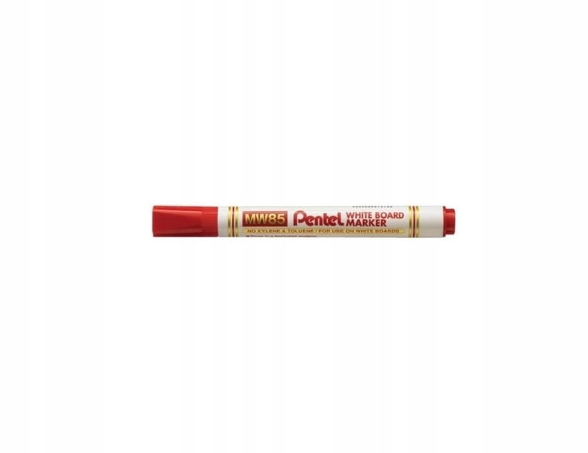 Pentel Whiteboard Marker Rood - Sneldrogend en uitwisbaar