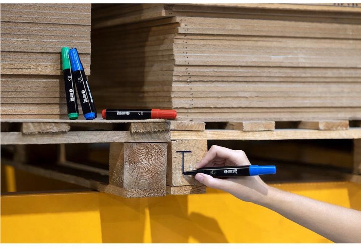 Memobe Permanent Marker Rood 3mm - Duurzaam en Veelzijdig