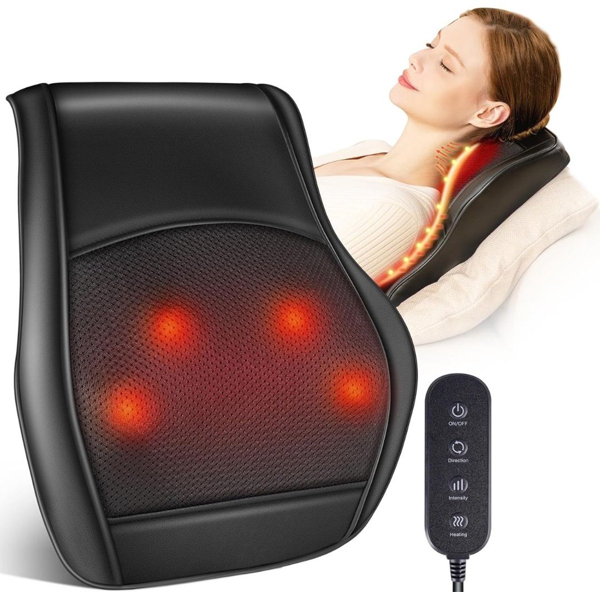 DailySupplies® Nekmassage Apparaat - Massagekussen - Massage Apparaat