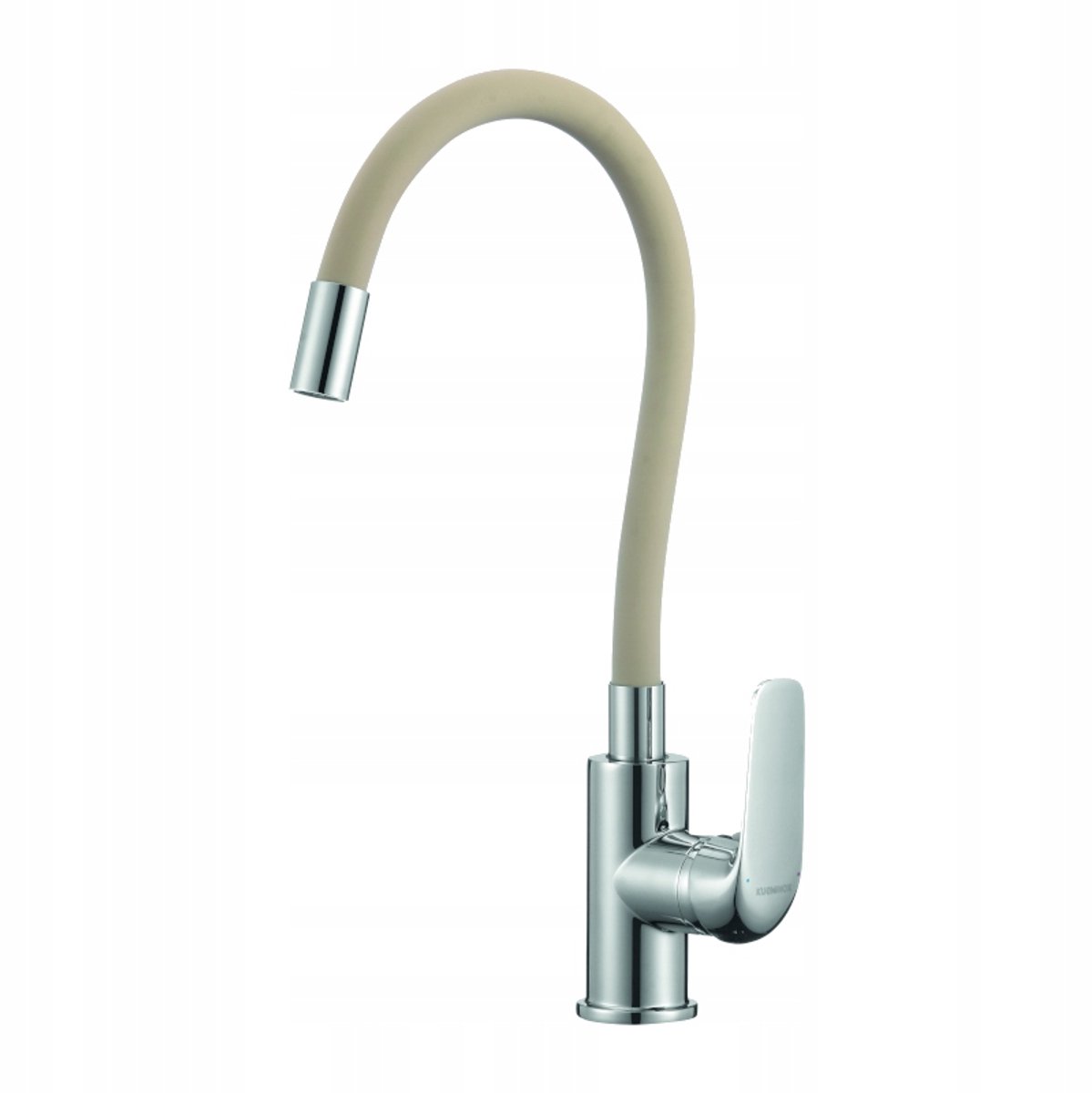 Keukenkraan Elza met Flexibele Beige Uitloop