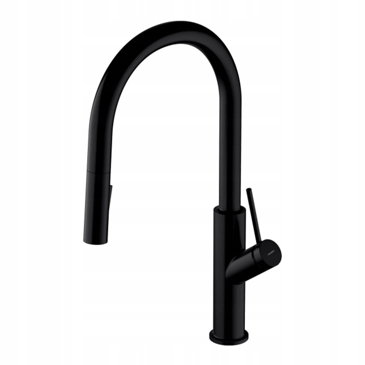Omnires Tipton TI55BL Keukenmengkraan Zwart Mat