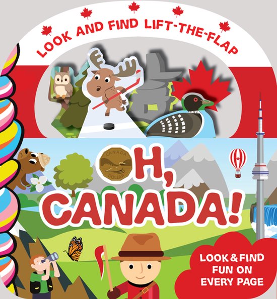Look and Find Lift-The-Flap- Oh, Canada!