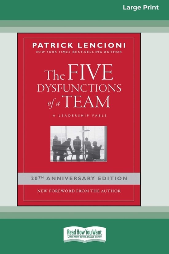 The Five Dysfunctions of a Team - cover