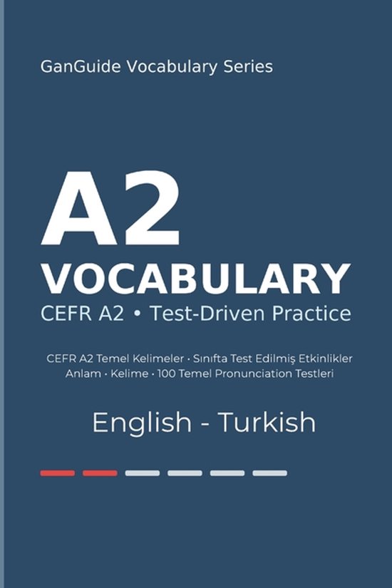 Ganguide English-Turkish Cefr Vocabulary- GanGuide A2 İngil ... - cover