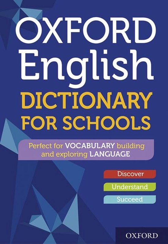 Oxford English Dictionary for Schools - cover