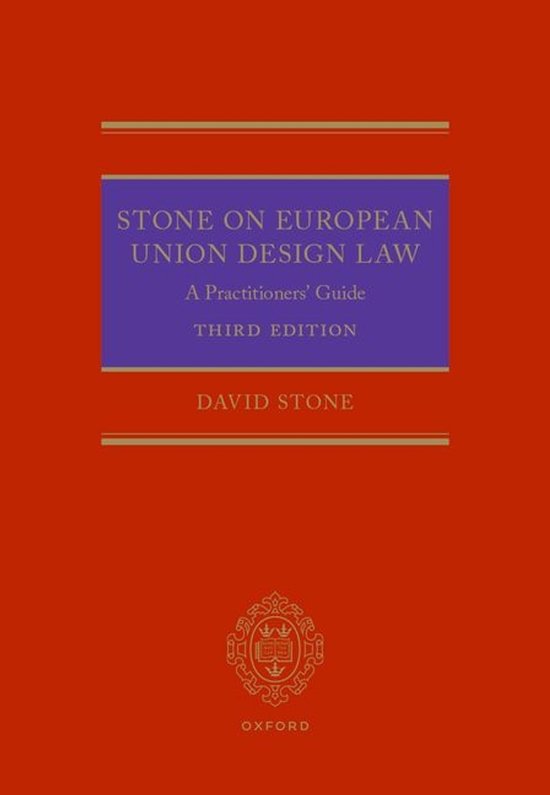 Stone on European Union Design Law - cover