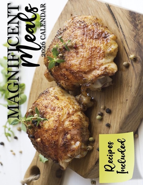 Magnificent Meals 2026 Calendar - cover