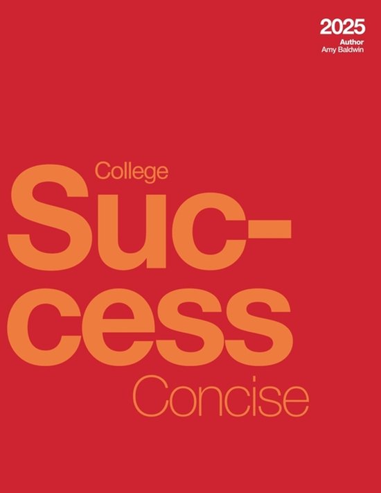College Success Concise (2025) - cover