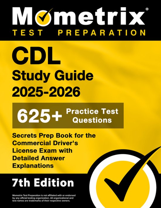 CDL Study Guide 2025-2026 - 650+ Practice Test Questions, Se ... - cover