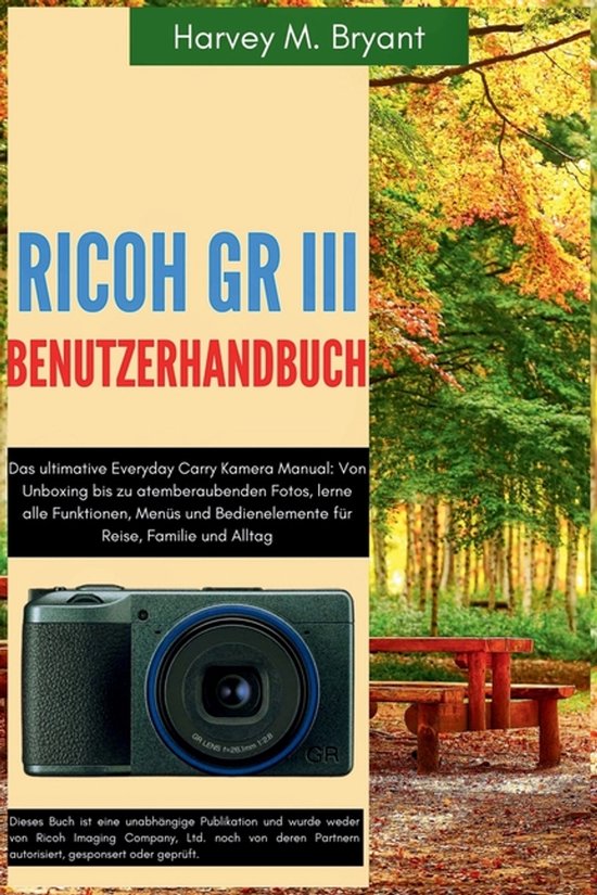 RICOH GR III Benutzerhandbuch - cover