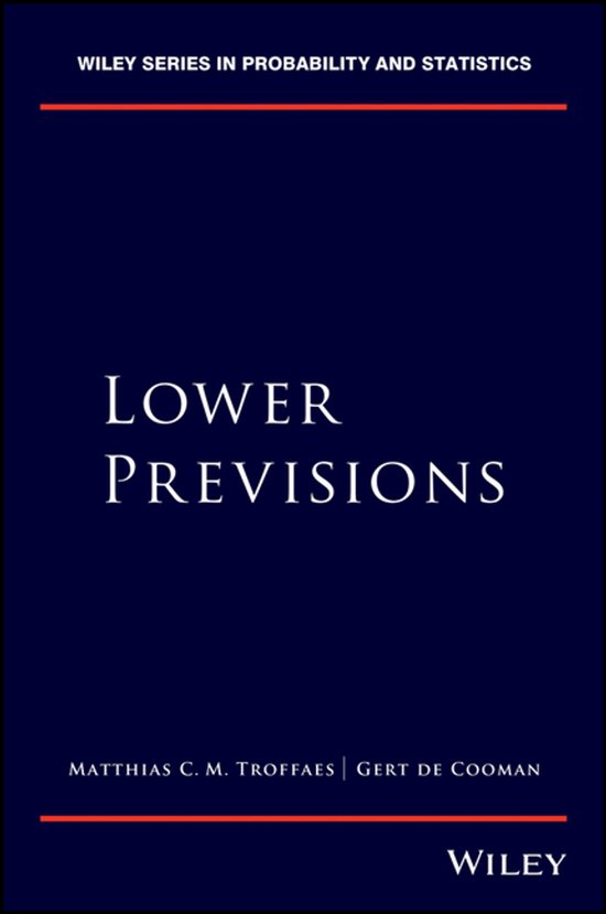 Wiley Series in Probability and Statistics - Lower Prevision ... - cover